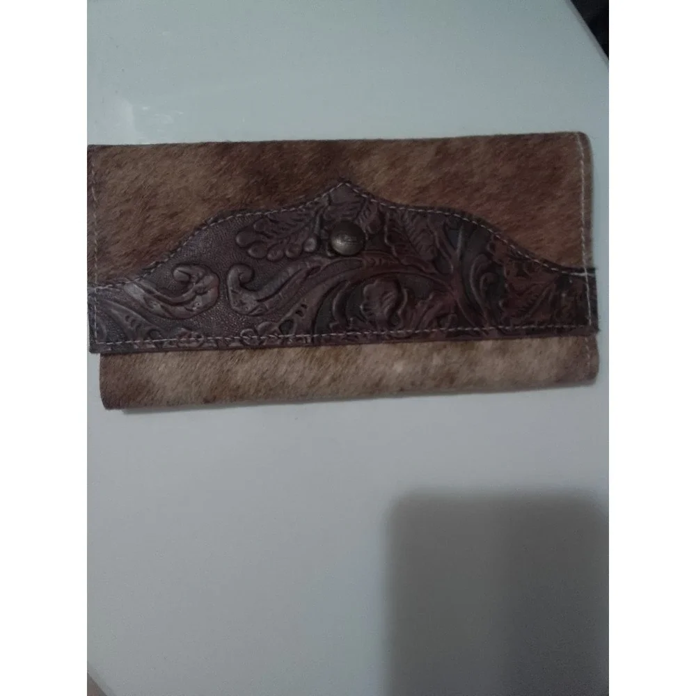 Woman's‎ Leather Cowhide Wallet 8